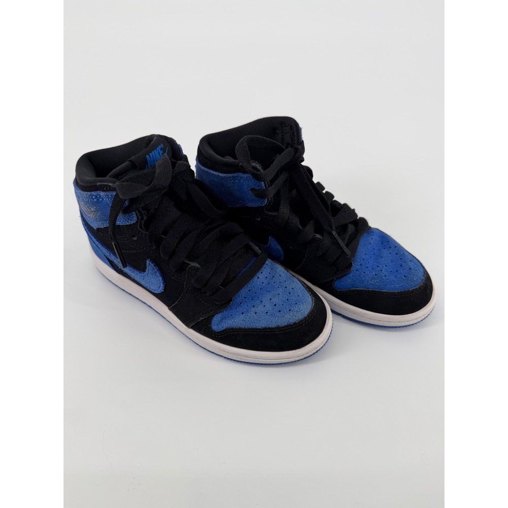 Nike Air Jordan 1 Retro High OG Royal Reimagined Black Blue FD1412-042 Kids 13C
